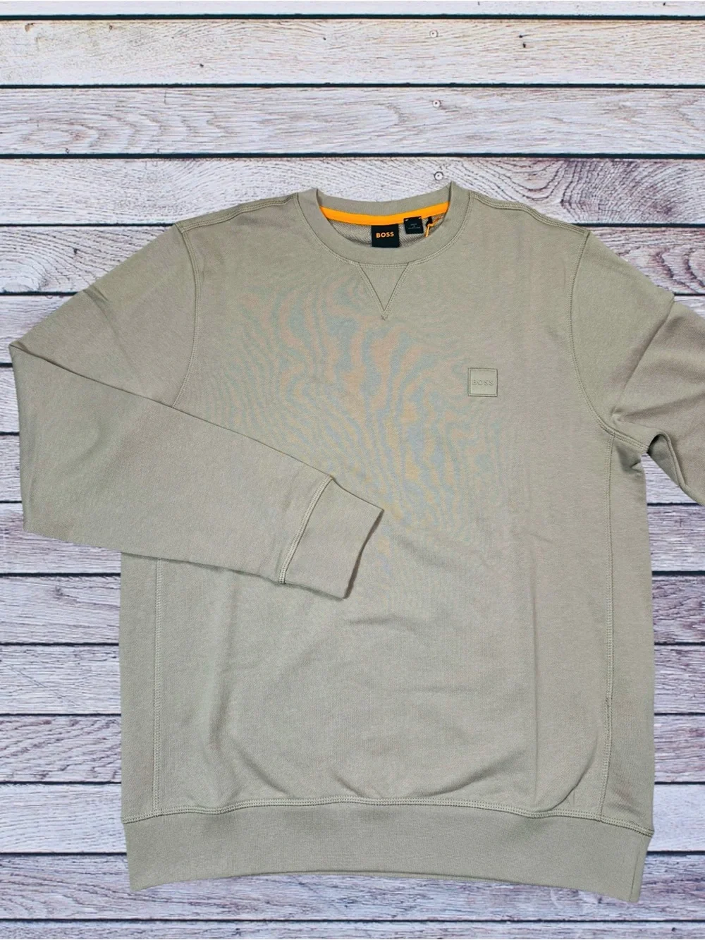 NWT New Hugo Boss Sweater Westart Taupe Made In Portugal Size M
